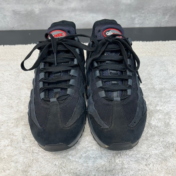 Nike Air Max 95 Black Grey Red Mens 9 Athletic Shoes Streetwear Sneakers main image 7